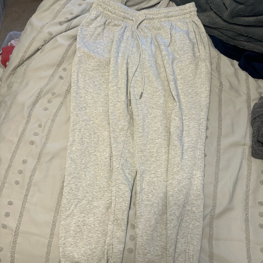 H&M Light Gray Jogger Pants